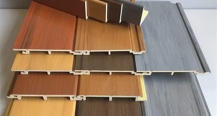 Features of facing panels