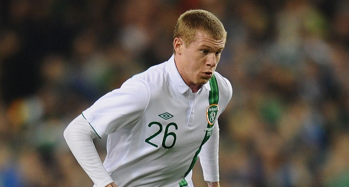 Ireland midfielder James McClean diagnosed with autism