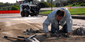 Pothole repair service in Ipswich: advantages and description
