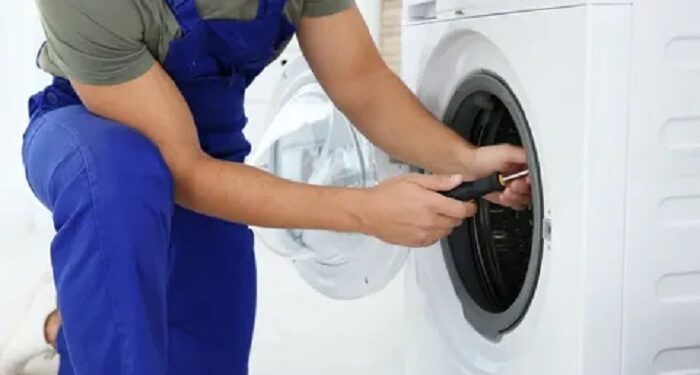 When a washer stops spinning what technicians usually do